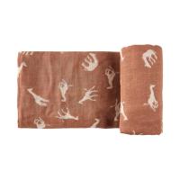 HappyBear Savanna Hydrofiel Luier 120 x 120 cm