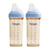 Hegen Babyfles PPSU - 330 ml - 2-Pack - Blauw