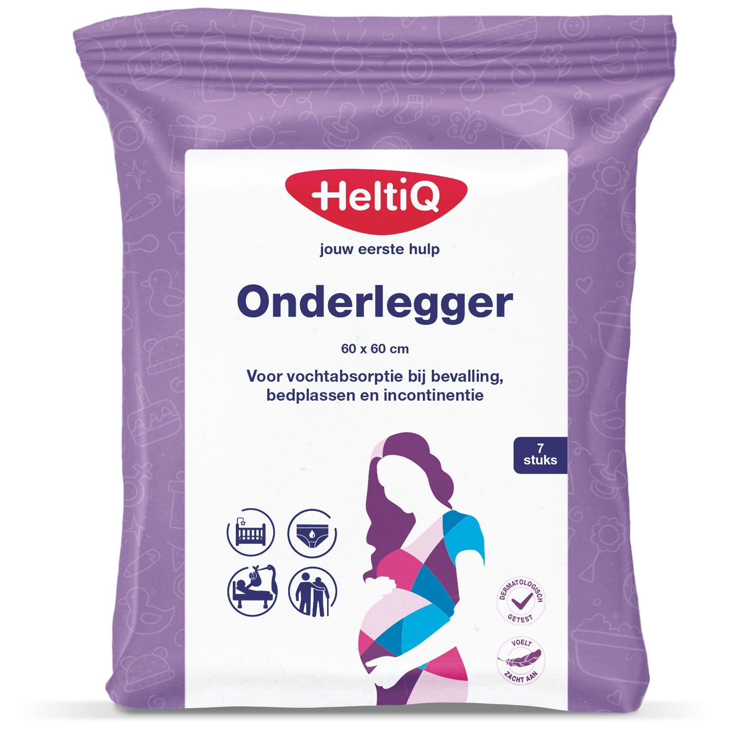 HeltiQ Onderlegger 7 stuks