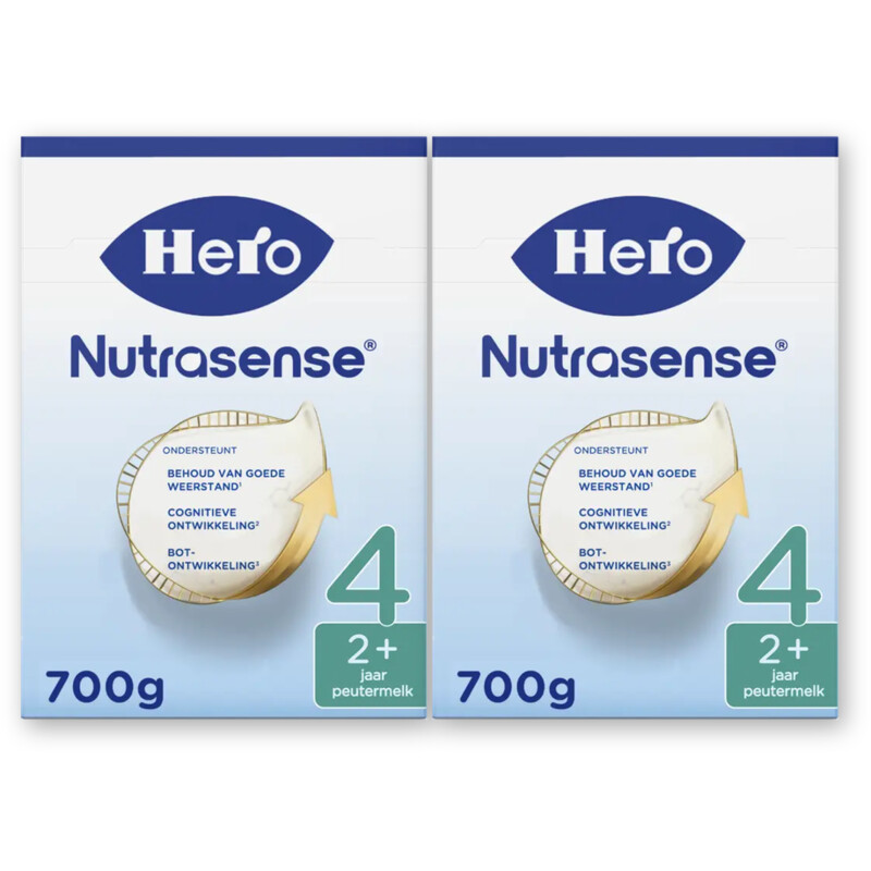 Hero Nutrasense 4 peutermelk vanaf 2 jaar 2-pack