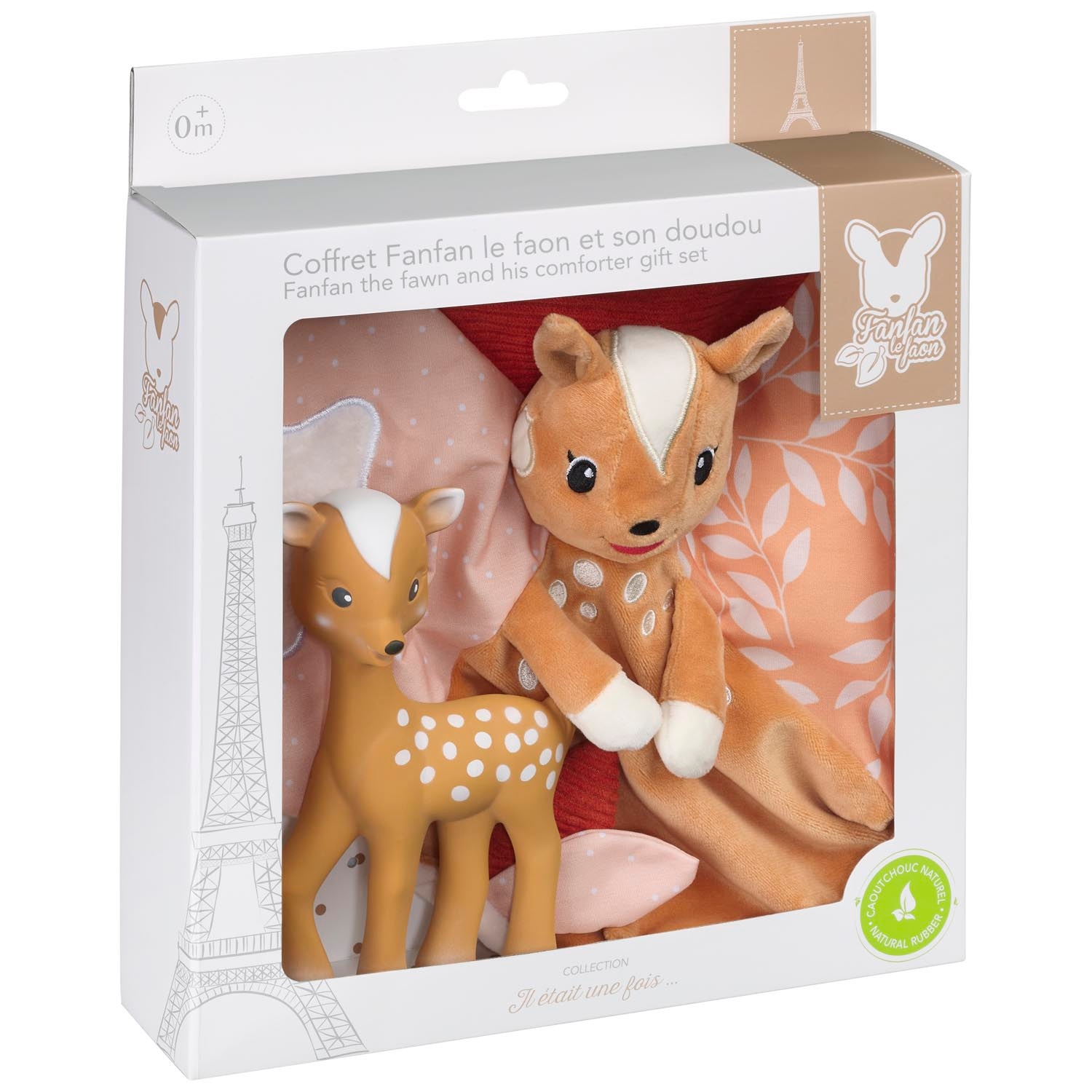 Hertje FanFan giftset met knuffeldoekje