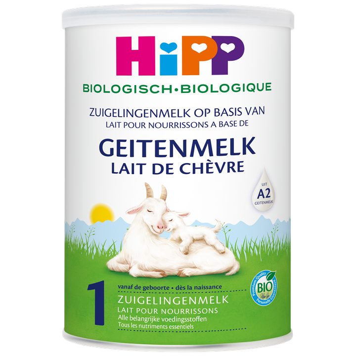 HiPP Biologisch Zuigelingenmelk op Basis van Geitenmelk 1 vanaf de Geboorte 400 g