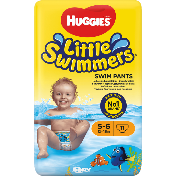 Huggies Little Swimmers Zwembroekjes Maat 5-6 11 Stuks