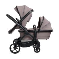 ICandy Peach 7 Duowagen - Essentiel Bundel - Porcini Black