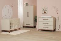 Interbaby Ledikant 60 x 120 - Commode - Hanglegkast - Pluto
