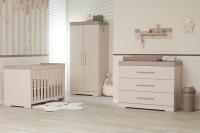 Interbaby Ledikant 70 x 140 - Commode - Hanglegkast Sandstone