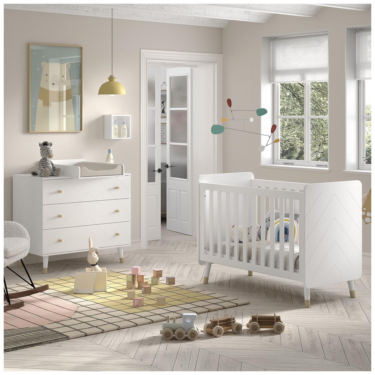 Jaxx 2-delige babykamer Billy
