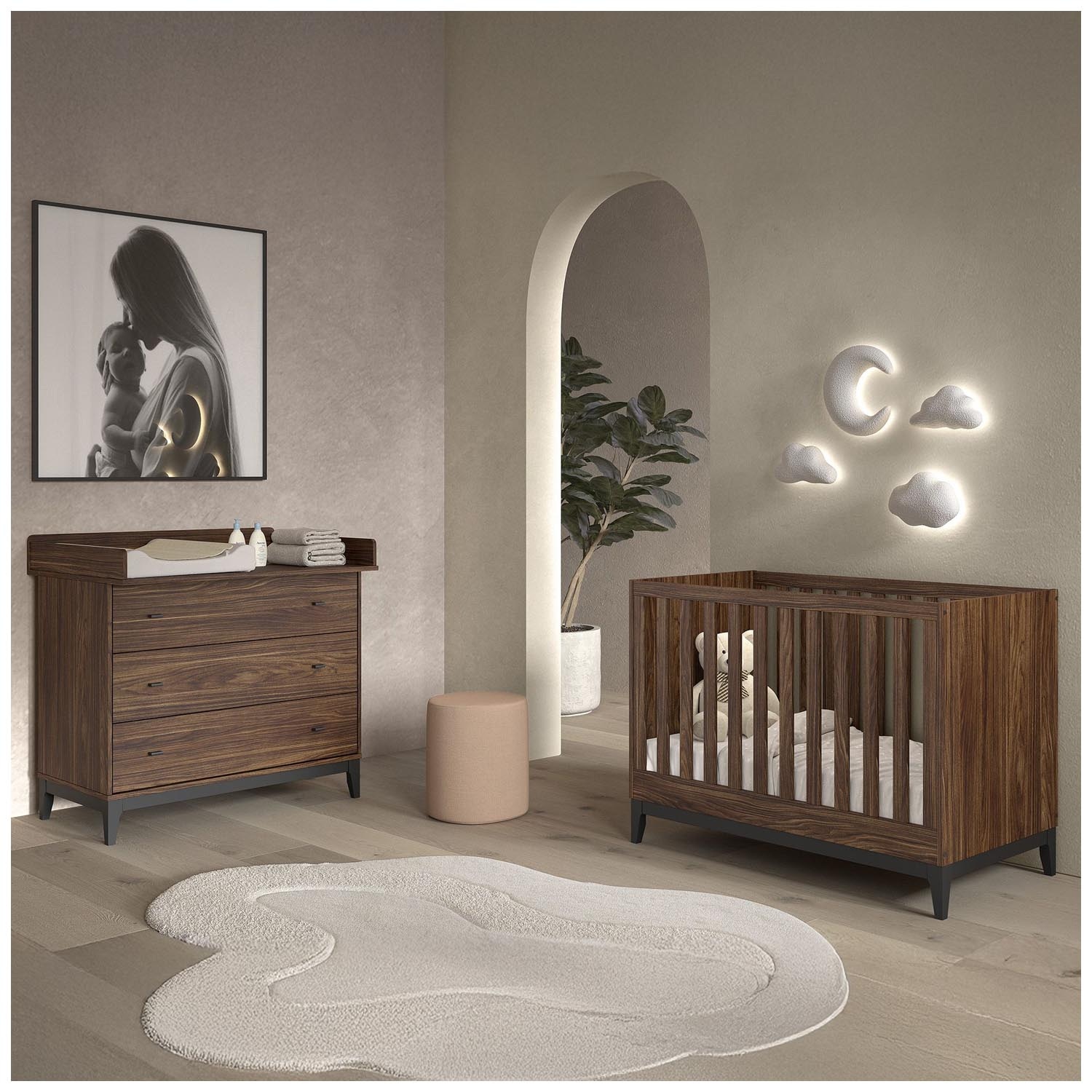 Jaxx 2-delige babykamer Ilyas