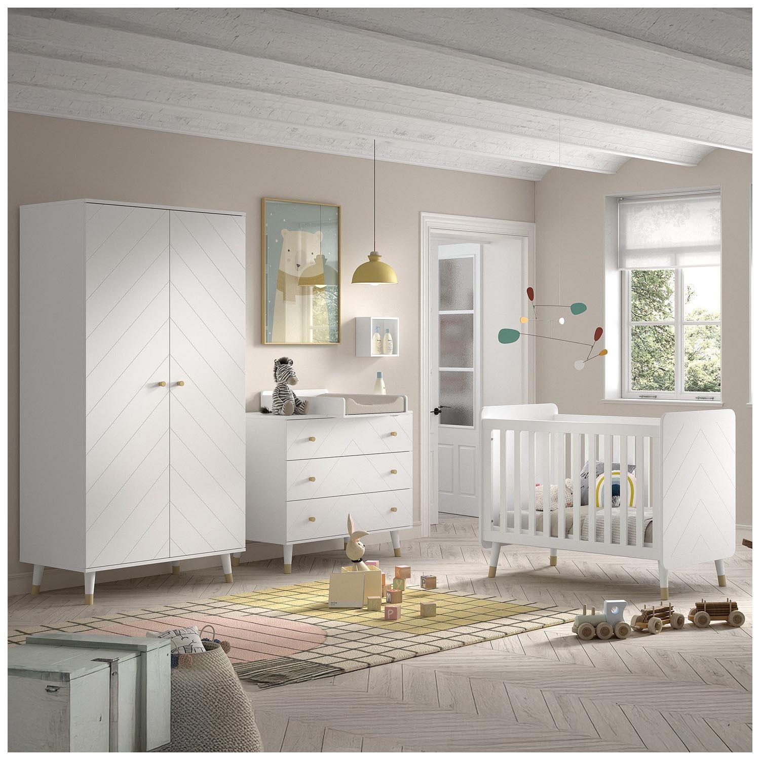 Jaxx 3-delige babykamer Billy