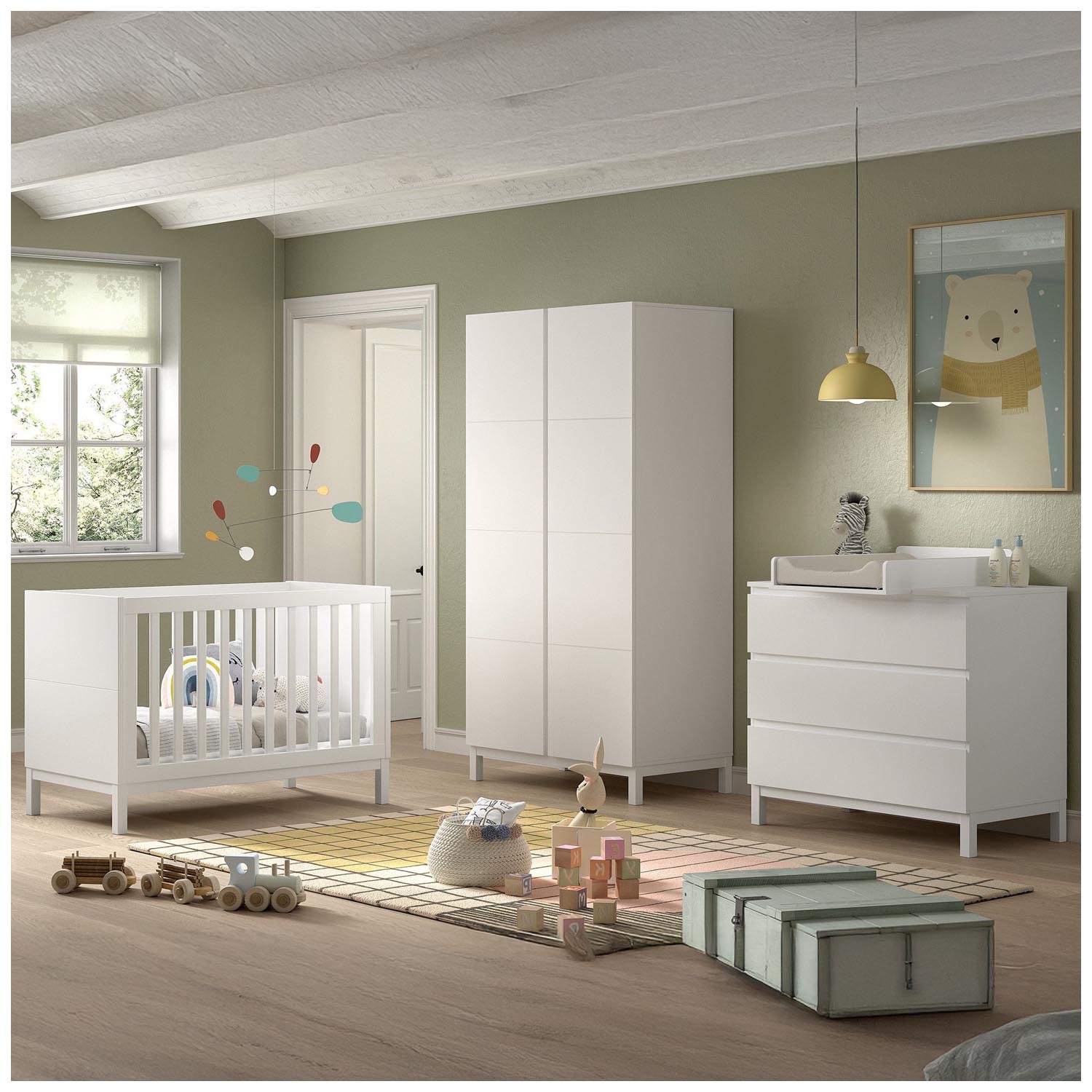 Jaxx 3-delige babykamer Eva