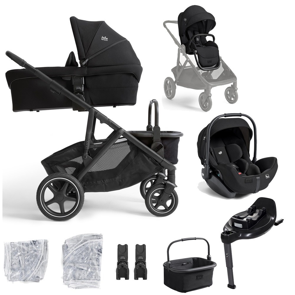 Joie bundel Versiti kinderwagen & base & autostoel Eclipse