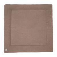 Jollein Boxkleed Box Cloudy Rib - Milky Coffee - 100×100 cm