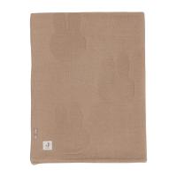 Jollein Deken Wieg - Miffy - 75 x 100 cm – Biscuit/Velvet