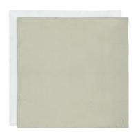 Jollein Hydrofiel Doek - 115 x 115 cm - Olive Green / Ivory - 2 Stuks