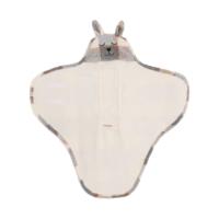 Jollein Wikkeldeken Bunny - Check - Boucle