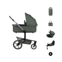 Joolz Day 5 All-in-One Bundle 4-in-1 Kinderwagen – Forest Green