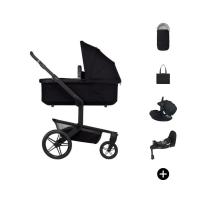 Joolz Day 5 All-in-One Bundle 4-in-1 Kinderwagen – Space Black