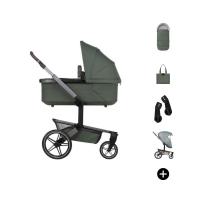 Joolz Day 5 Essential Newborn Bundel 2-in-1 Kinderwagen - Forest Green