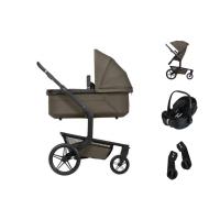 Joolz Day 5 Kinderwagen 3-in-1 - Hazel Brown | Joolz X Maxi-Cosi Pebble 360 Pro 2 Autostoeltje | Adapters