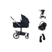 Joolz Day 5 Kinderwagen 3-in-1 - Navy Blue | Joolz X Maxi-Cosi Pebble 360 Pro 2 Autostoeltje | Adapters