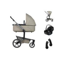 Joolz Day 5 Kinderwagen 3-in-1 - Sage Green | Joolz X Maxi-Cosi Pebble 360 Pro 2 Autostoeltje | Adapters