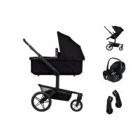 Joolz Day 5 Kinderwagen 3-in-1 - Space Black | Joolz X Maxi-Cosi Pebble 360 Pro 2 Autostoeltje | Adapters