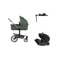 Joolz Day 5 Kinderwagen 4-in-1 - Forest Green | Doona X Autostoeltje | Doona X Isofix Base