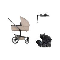 Joolz Day 5 Kinderwagen 4-in-1 - Sandy Taupe | Doona X Autostoeltje | Doona X Isofix Base