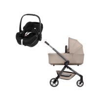 Joolz Hub 2 Kinderwagen 3-in-1 - Sandy Taupe | Joolz X Maxi-Cosi Pebble 360 Pro 2 Autostoeltje