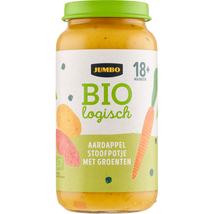 Jumbo Biologisch Babyvoeding Aardappel Stoofpotje met Groenten 18+ Maanden 250 g