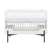 Kidsmill Boutique Babybed Wit / Zwart 60 x 120 cm