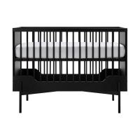 Kidsmill Boutique Babybed Zwart Mat 60 x 120 cm