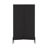 Kidsmill Boutique Kledingkast 2-Deurs Zwart Mat