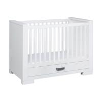 Kidsmill Brent Babybed Met Lade Wit 60 x 120 cm