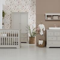 Kidsmill Chateau E4 Babykamer Oatmeal | Ledikant 70x140 cm + Commode