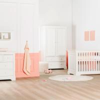 Kidsmill Chateau E4 Babykamer Wit | Ledikant 70x140 cm + Commode