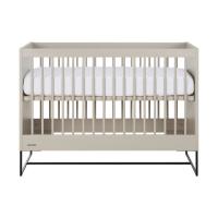 Kidsmill Intense II Babybed Mat Oatmeal - Zwart - 60 x 120 cm