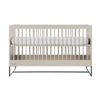 Kidsmill Intense II Babybed Mat Oatmeal - Zwart - 70 x 140 cm