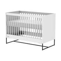 Kidsmill Intense II Babybed Mat Wit - Zwart - 60 x 120 cm