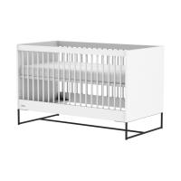 Kidsmill Intense II Babybed Mat Wit - Zwart - 70 x 140 cm