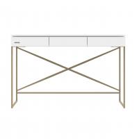 Kidsmill Intense II Bureau - Wit / Patinated Brass