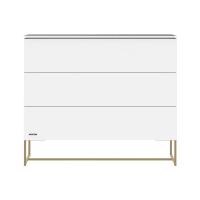 Kidsmill Intense II Commode - Wit / Patinated Brass