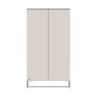 Kidsmill Intense II Kast 2-Deurs - Oatmeal / Patinated Brass