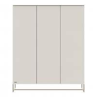 Kidsmill Intense II Kast 3-Deurs - Oatmeal / Patinated Brass