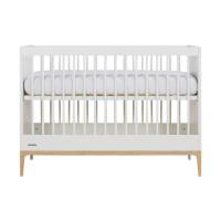 Kidsmill Intense II Ledikant - 70 x 140 cm - Wit / Eiken