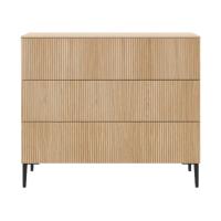 Kidsmill Levi Commode - Incl. Ronde Potenset - Eiken