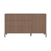 Kidsmill Levi Commode XL - Ronde Poot - Walnoot