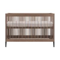 Kidsmill Levi Ledikant 60x120 cm - Ronde Poot - Walnoot