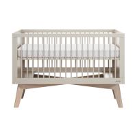 Kidsmill Sixties Ledikant 70 x 140 cm - Oatmeal / Eiken
