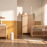 Kidsmill Tune Babykamer Incl. Latjes Eiken | Ledikant 60 x 120 cm + Commode